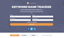 Free Local SEO Rank Tracker front view