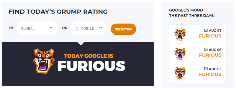 google grump mobile august 7th